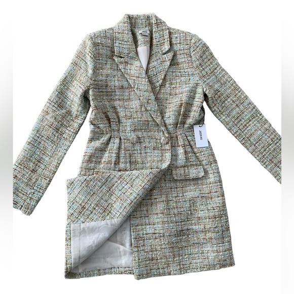 🔥🔥🔥 JASON WU Tweed Blazer size M 🔥🔥🔥 - Picture 3 of 11